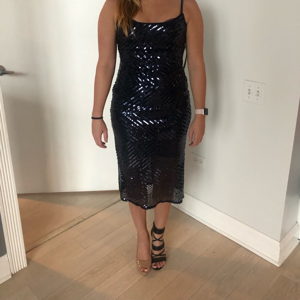 Bebe sequin dress